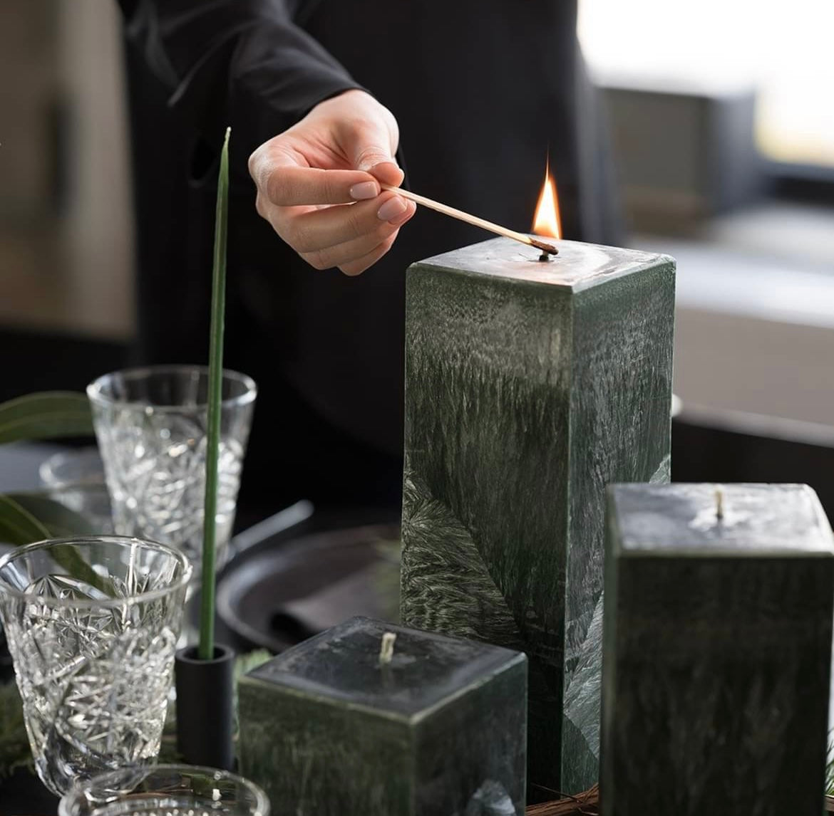 GREEN CANDLE