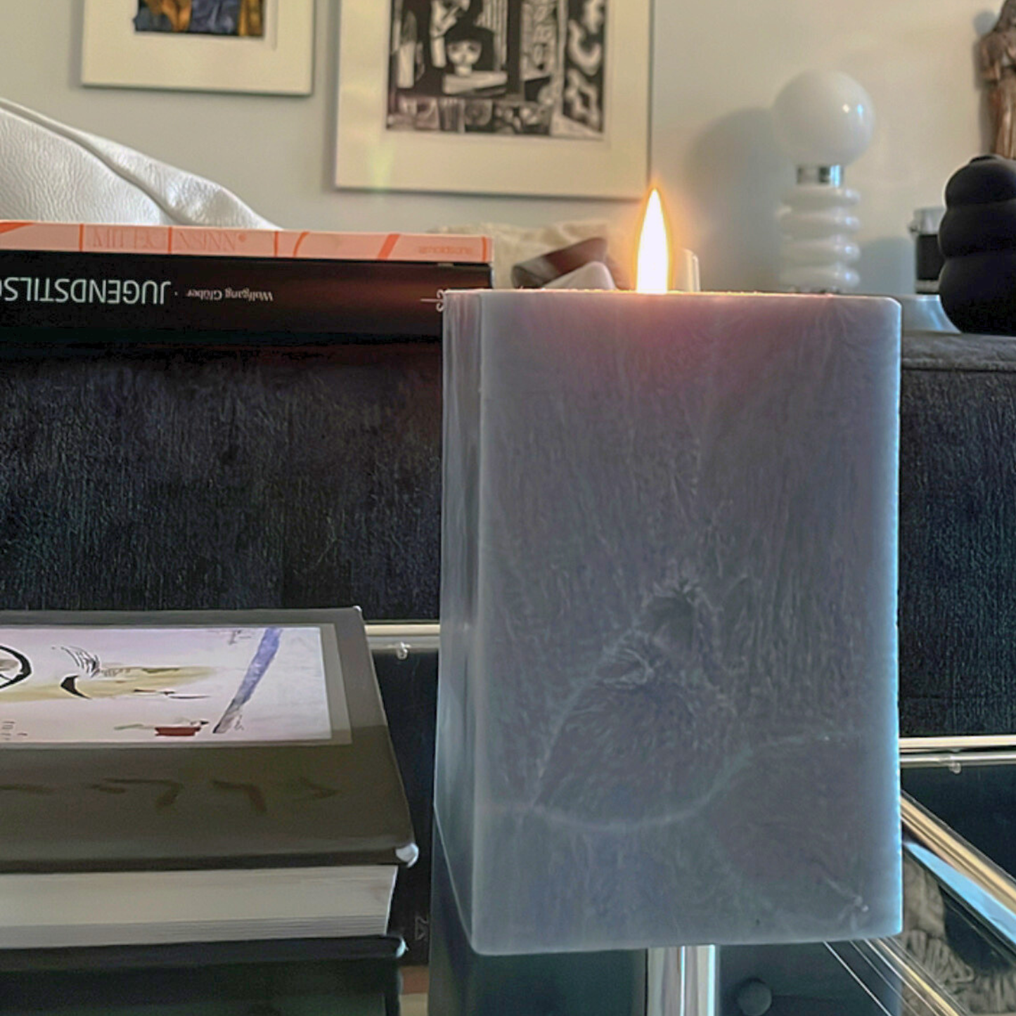 GRAY CANDLE